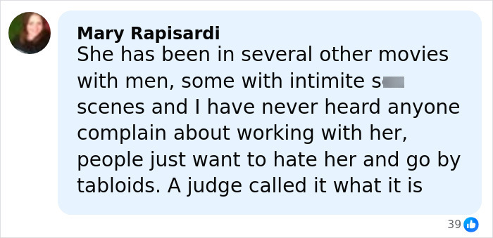 Comment from Mary Rapisardi on a legal dispute involving Justin Baldoni and Blake Lively&rsquo;s $400M countersuit.