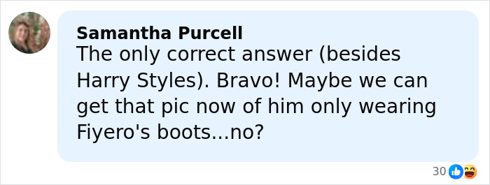 Comment about Jonathan Bailey as People&rsquo;s first openly gay sexiest man alive, praising the choice with humor and excitement.