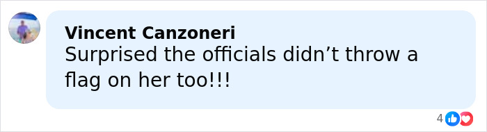 Comment from Vincent Canzoneri reacting to a viral video involving a stunning woman at the Georgia-Texas game.