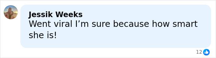 Comment from Jessik Weeks praising a stunning woman who went viral at Georgia-Texas game, sparking wild reactions online.