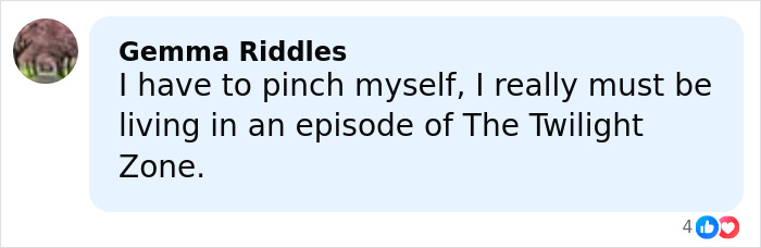 Comment by user Gemma Riddles expressing disbelief, related to BBC Anchor disciplined for showing disgust on-air.