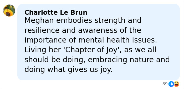Meghan Markle in a candid moment about to sneeze, showcasing her natural, makeup-free look in a cover photo.