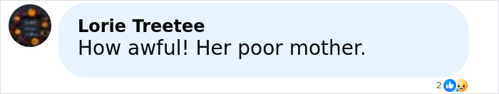 Comment by Lorie Treete expressing sympathy for former news anchor&rsquo;s mother in a social media post.