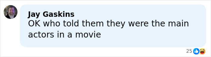 A man commenting on a social media post about two men arrested over plan to sail to foreign island and enslave women and kids.