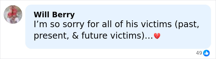 Comment expressing sympathy for victims related to protests erupting in Oklahoma after teen walks free.