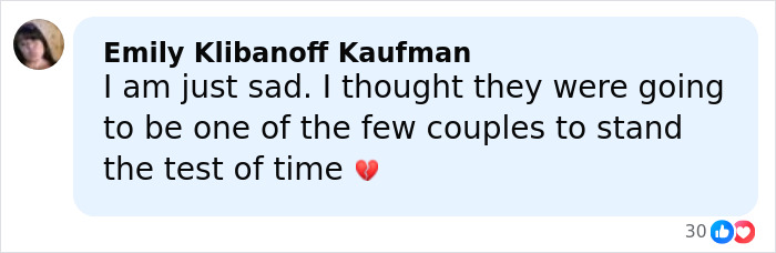 Comment on social media expressing sadness over Nicole Kidman's divorce update, reflecting criticism about being like a Stepford wife. Comment on social media expressing sadness over Nicole Kidman's divorce update, reflecting criticism about being like a Stepford wife.
