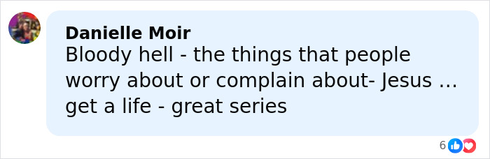 Comment from Danielle Moir praising the new hit show featuring Claire Danes' quivering chin, calling it a great series.