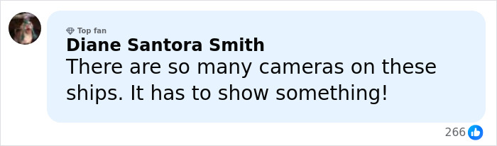 User comment about stepsibling under investigation after teen's body found under bed on Carnival Cruise ship.