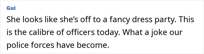 Comment criticizing trainee police officers, expressing disappointment in the current police forces and referencing inside secrets. Comment criticizing trainee police officers, expressing disappointment in the current police forces and referencing inside secrets.