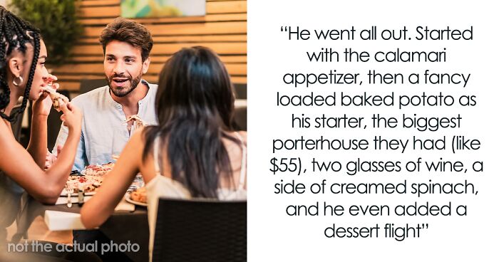 “Ruined The Vibe”: Man Who Ordered Expensive Meal For Himself Has The Audacity To Cry Foul