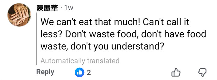 Comment criticizing tourists for sharing pizzas, reflecting restaurant owner backlash over food waste concerns. Comment criticizing tourists for sharing pizzas, reflecting restaurant owner backlash over food waste concerns.