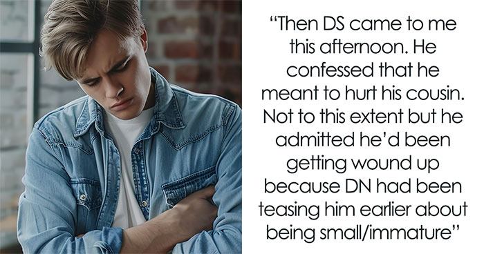 Cousin Leaves Family Get-Together With Broken Ribs, Mom Mortified As Son Admits It Was No Accident