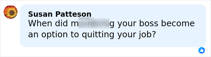 Social media comment about quitting a job, referencing ex-employees and toxic tech CEO punishment.