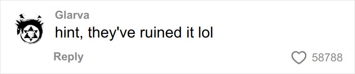 User comment on a digital platform discussing Stranger Things creators' cryptic warning for fans before final episodes.