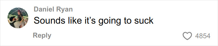 User comment by Daniel Ryan saying it sounds like it&rsquo;s going to suck, related to Stranger Things creators&rsquo; cryptic warning.