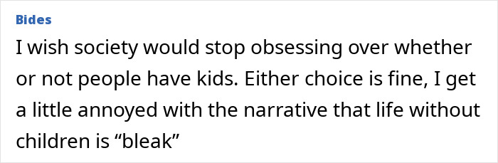 Text excerpt from Timothée Chalamet expressing frustration about societal pressure on having kids and opposing the narrative of life without children being bleak. Text excerpt from Timothée Chalamet expressing frustration about societal pressure on having kids and opposing the narrative of life without children being bleak.