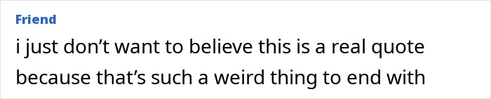 Comment expressing disbelief about a real quote, relating to Timothée Chalamet sparks backlash over having kids discussion. Comment expressing disbelief about a real quote, relating to Timothée Chalamet sparks backlash over having kids discussion.