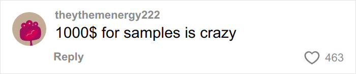 Comment on a social media post reacting to Dior&rsquo;s $1,000 advent calendar, calling the price crazy for samples.