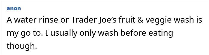 A person rinsing fresh fruits and vegetables under running water using effective washing tips.