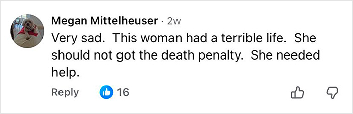 Comment on Netflix doc about serial criminal, discussing the tragic life and controversy over death penalty portrayal. Comment on Netflix doc about serial criminal, discussing the tragic life and controversy over death penalty portrayal.