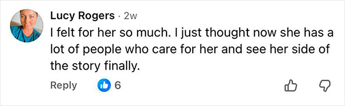 Comment by Lucy Rogers expressing empathy and support for the perspective shown in the Sad Netflix documentary on a serial criminal. Comment by Lucy Rogers expressing empathy and support for the perspective shown in the Sad Netflix documentary on a serial criminal.