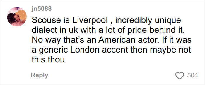 Comment about the unique Liverpool accent sparking fans&rsquo; debate on Timoth&eacute;e Chalamet as masked rapper EsDeeKid.