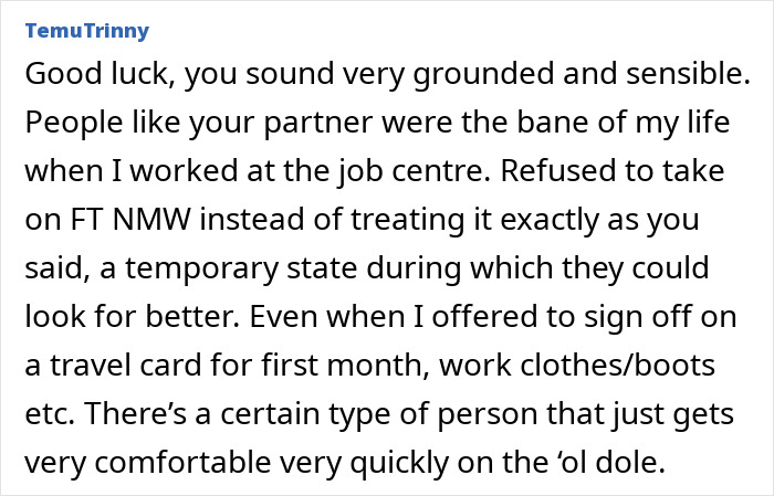 Woman realizes she doesn&rsquo;t need a jobless partner who costs more than he brings in and ends the relationship.