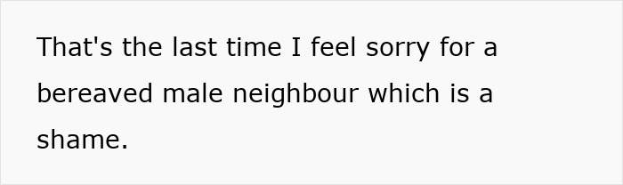 Woman gives lonely widower company, worried as his fixation grows and he starts appearing everywhere she goes.