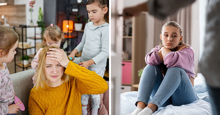 Dad Robs Daughter Of Her Teenage Years By Forcing Her To Babysit, She Breaks The News To Him