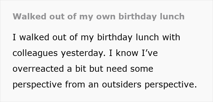 Text post about a woman who doesn’t give in to social pressure from coworkers despite awkward feelings. Text post about a woman who doesn’t give in to social pressure from coworkers despite awkward feelings.