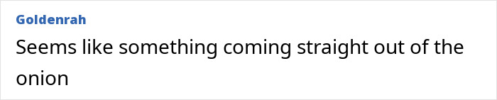 Comment text on white background, mentioning something resembling a satirical news site, related to Lithuania lawmaker&rsquo;s cat consent and broadcaster firing.