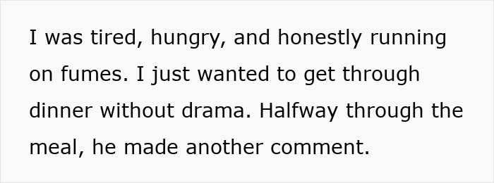 Alt text: Woman&rsquo;s frustration grows as brother-in-law keeps tearing down her brother during Thanksgiving dinner, leading to a final clap back.