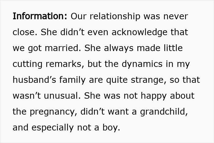 Text excerpt about MIL refusing to believe premature birth and family conflicts leading to tension around the newborn boy. Text excerpt about MIL refusing to believe premature birth and family conflicts leading to tension around the newborn boy.