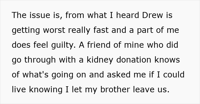Text excerpt about guilt and kidney donation reflecting a woman conceived as spare parts sacrificing for her brother. Text excerpt about guilt and kidney donation reflecting a woman conceived as spare parts sacrificing for her brother.