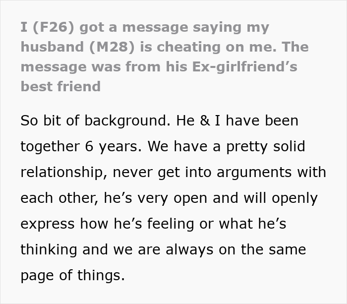 &ldquo;It Doesn&rsquo;t Make Sense At All&rdquo;: Woman Gets DMs Claiming Her Husband Is Cheating On Her