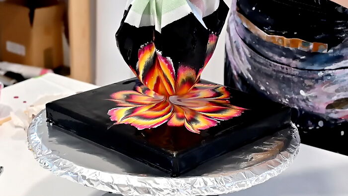 Christmas Compilation: Acrylic Pouring Flower Techniques Christmas Compilation: Acrylic Pouring Flower Techniques