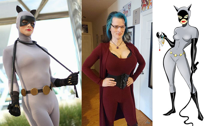 High school teacher&rsquo;s costume photos online showing Catwoman outfits sparking outrage among parents and community members