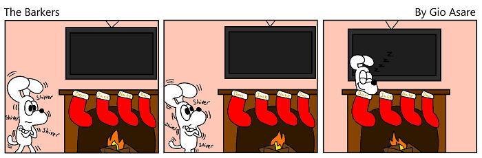 Here's My Christmas Comic Strip