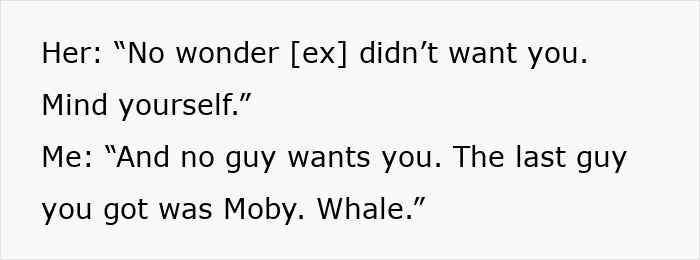 Text message exchange showing a girl starting to cry after roasting friend with insults during argument.