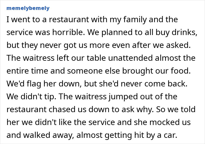 Restaurant Guests Tip $7, Are Chased Out The Door By Angry Server