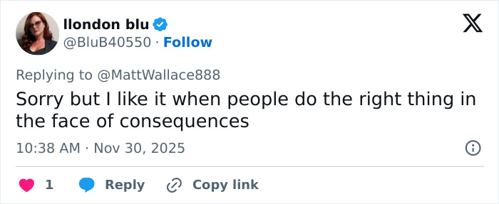 Screenshot of a Twitter reply commenting on consequences amid France boiling and French soldier behavior behind Macron.