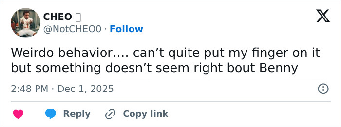 Social media comment discussing Benny Blanco’s cold treatment of Selena Gomez in a viral clip. Social media comment discussing Benny Blanco’s cold treatment of Selena Gomez in a viral clip.