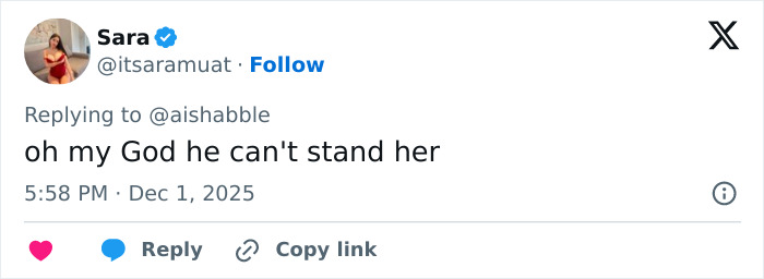 ALT text: Screenshot of a tweet mentioning Benny Blanco’s cold treatment of Selena Gomez, sparking mixed fan reactions. ALT text: Screenshot of a tweet mentioning Benny Blanco’s cold treatment of Selena Gomez, sparking mixed fan reactions.