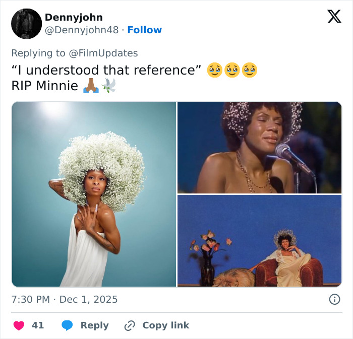 Cynthia Erivo on magazine cover with floral afro, referencing iconic Minnie, amid Wicked For Good success. Cynthia Erivo on magazine cover with floral afro, referencing iconic Minnie, amid Wicked For Good success.