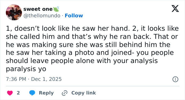 Tweet discussing Benny Blanco’s cold treatment of Selena Gomez and fan reactions to the viral clip. Tweet discussing Benny Blanco’s cold treatment of Selena Gomez and fan reactions to the viral clip.