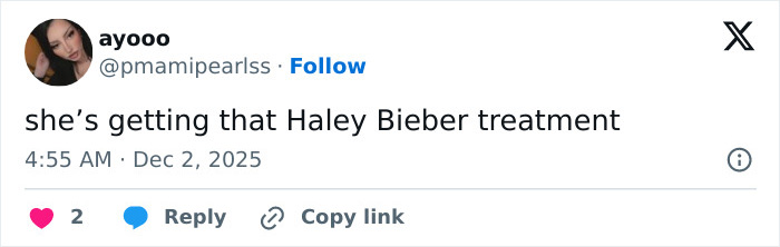 Tweet text on a social media post referencing Benny Blanco’s cold treatment of Selena Gomez sparking fan debate. Tweet text on a social media post referencing Benny Blanco’s cold treatment of Selena Gomez sparking fan debate.