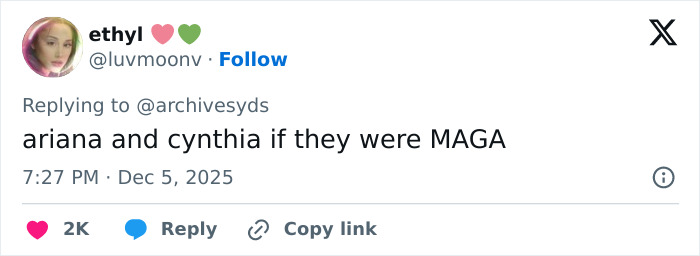 Screenshot of a social media comment discussing viral video of Sydney Sweeney and Amanda Seyfried sparking media bias debate.