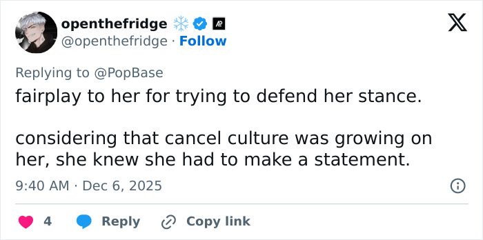 Tweet about Sydney Sweeney apologizing for American Eagle ad amid cancel culture and heated reactions online.