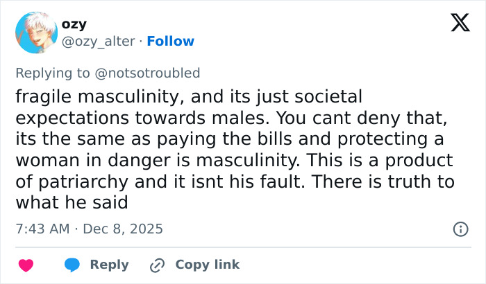 Social media reaction to David Corenswet sparking outrage over 1950s masculinity perspectives in debate with Jonathan Bailey