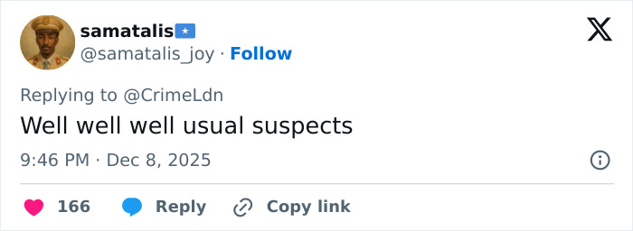 Screenshot of a social media reply commenting on the behavior of a wealthy US student after an altercation.